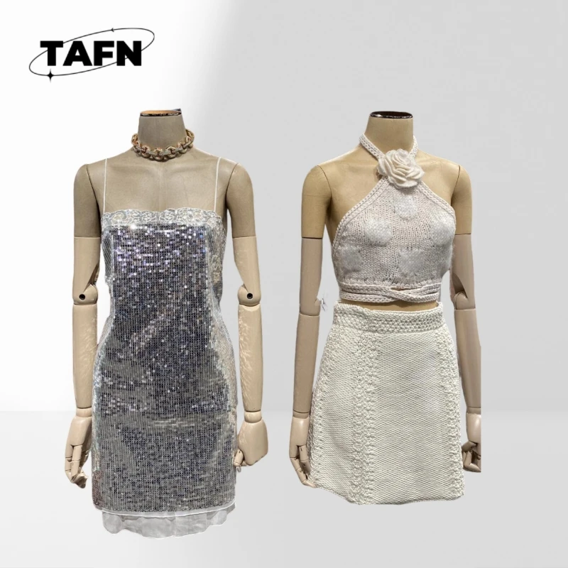 Comfortable Two-Piece Women's Skirt Set for Relaxed Summer Days Chic Women’s Skirt Set, Great for Hot Weather Fashion AI1310