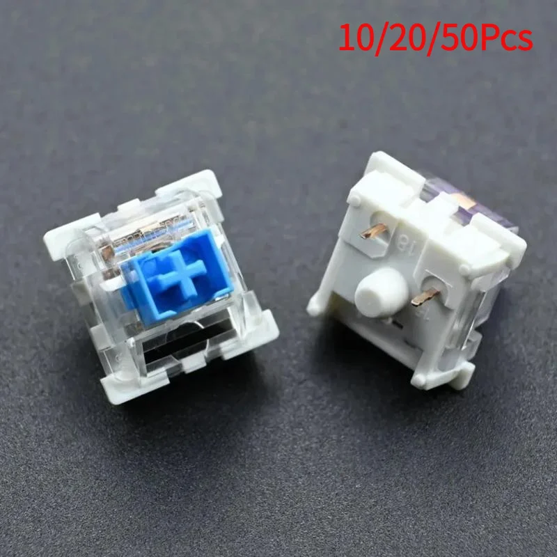 10/20/50Pcs Keyboard Switch Keyboard Clicker Key Replacement Tactile Switch Plastic For Replacement Accessories.