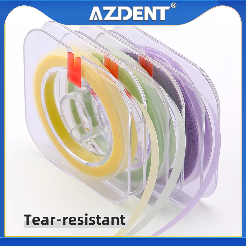 1PC Azdent Dental Polishing Strip Fit for Shaping/Pre-polishing Polishing Tear-resistant 6 Meter Length Dentist Material 1 Roll