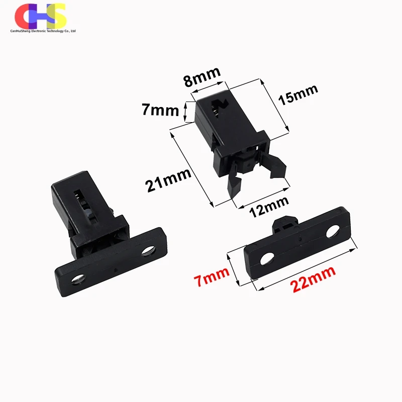 10pcs Black/White PR-001 Trash can Small Door Lock Switch Also For MS Air Conditioner Set Top Box TV EVD DVD Door Cover