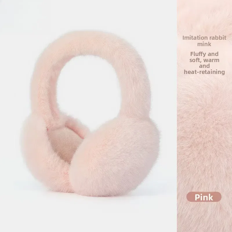 2025 جديد الشتاء الفاخرة المرأة الأقراط الدافئة في الهواء الطلق موضة أقراط الفتيات الشتاء الأذن حماية الأقراط