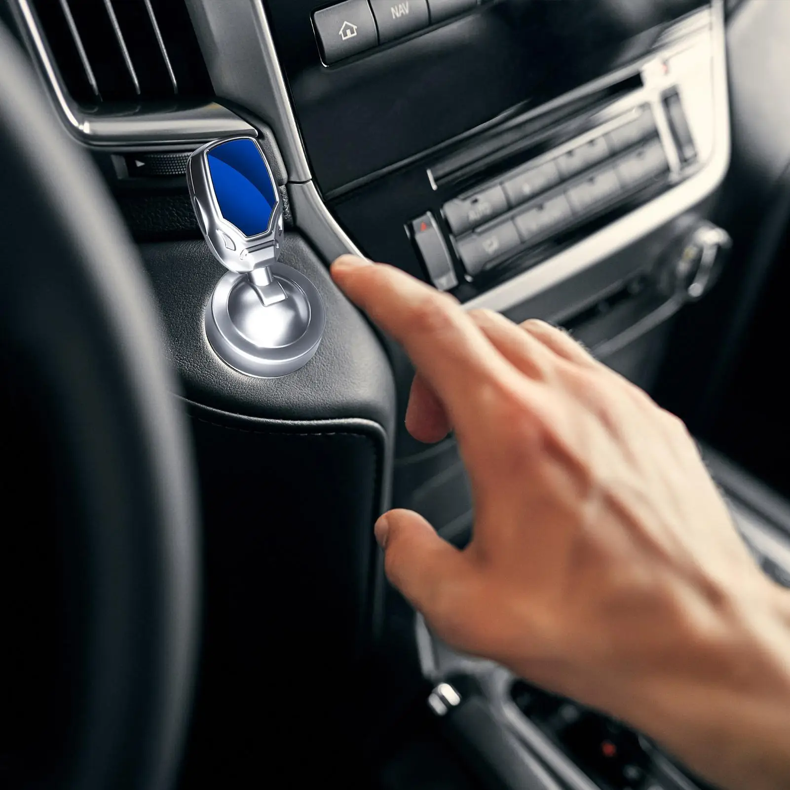 Start Button Joystick Automotive Accessories Push to Start Joystick for Women Men Adults Drivers Detailers Modifiers Daily