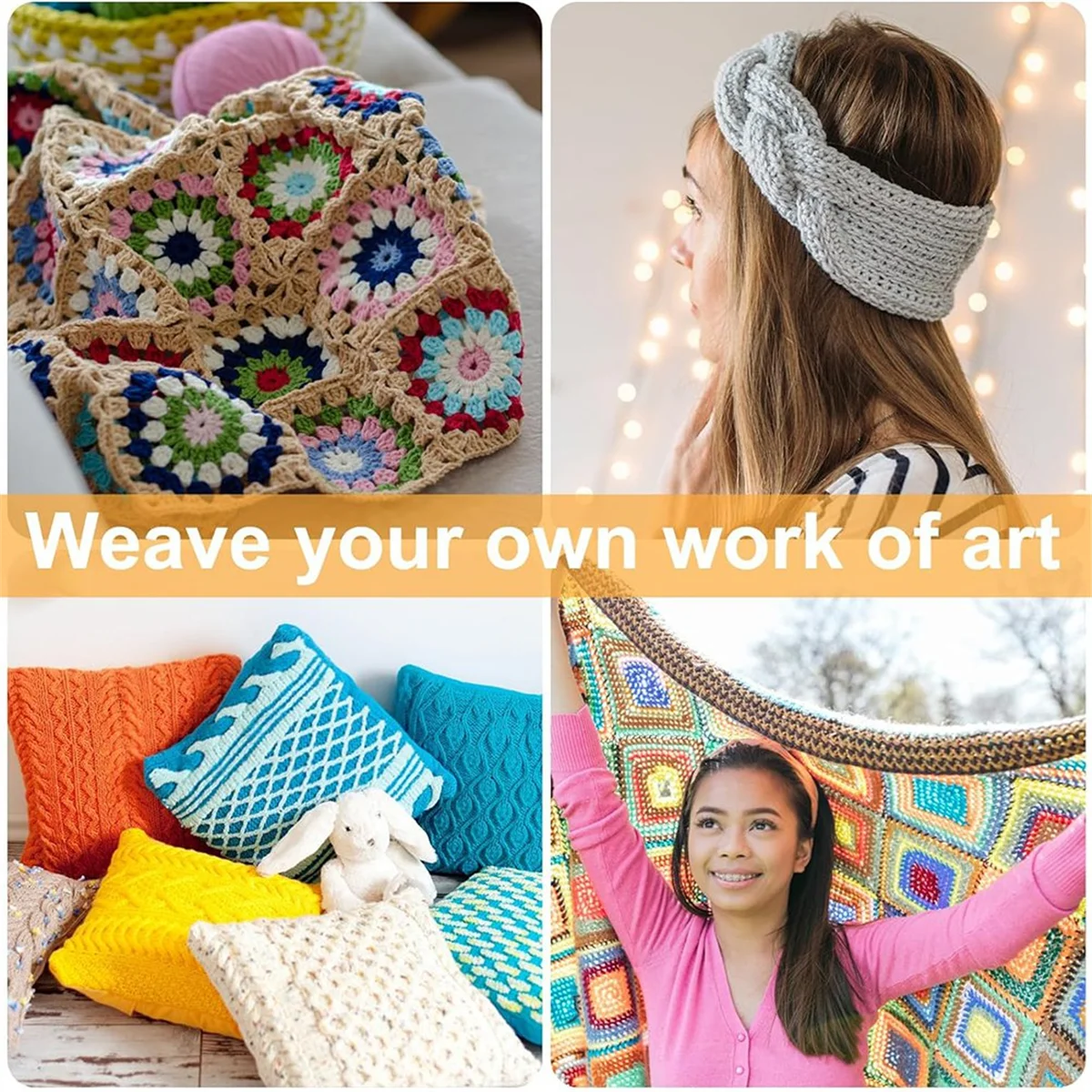 

AA98 11,4-дюймовая блокирующая доска для вязания крючком с 20 штифтами/колышками, блокирующая доска для вязания крючком, деревянная крючком