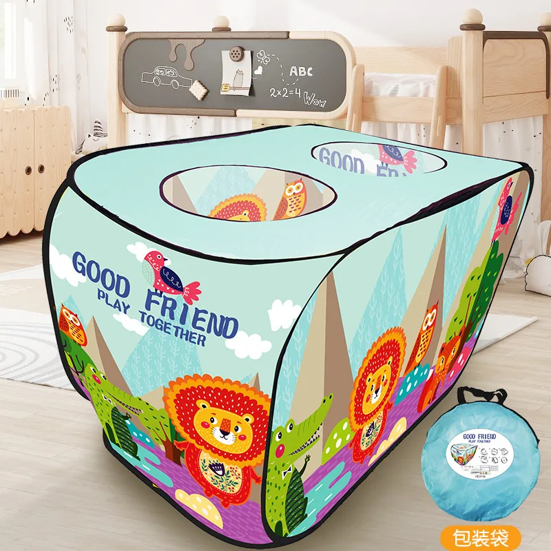 Children's Tent Pop Up Play Tent Toy Outdoor Foldable Playhouse Fire Bus Car Ocean Balls Kids Game House Bus Indoor Picnic Tent