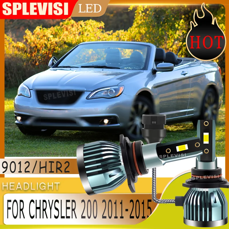 

Anti-Fog LED Headlight Penetrate Fog Effectively Stable Current Faster Response IP68 For Chrysler 200 2011 2012 2013 2014 2015