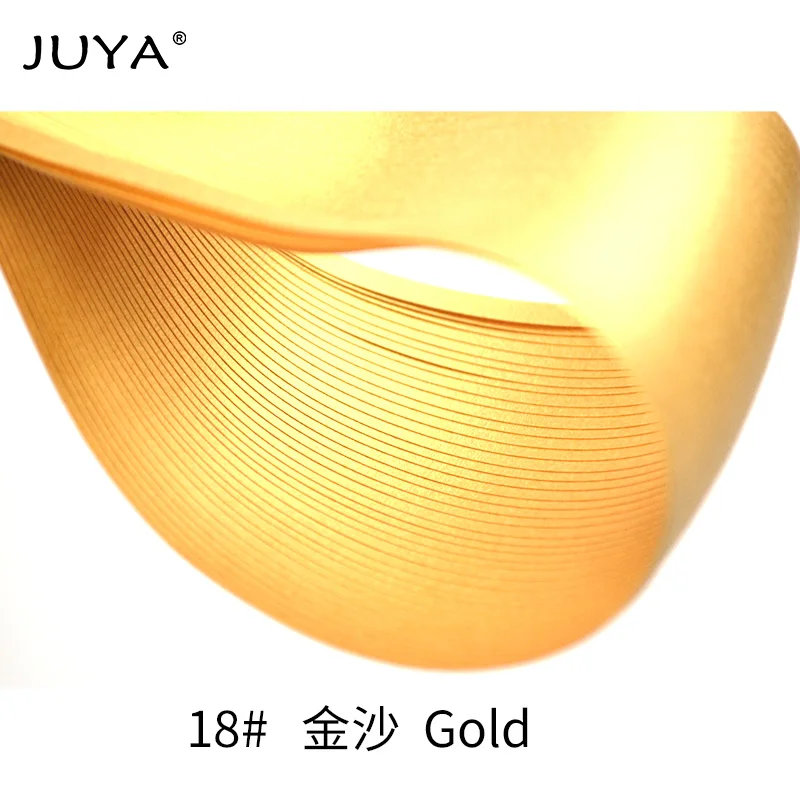 Juya Metallic Paper Quilling Set 2/3/5/7/10mm Width Available, 355mm Length, 40strips/pack, 24 Colors could choose