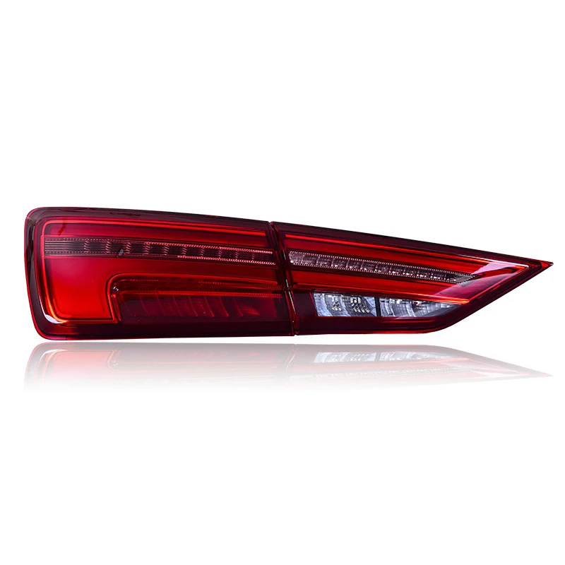 For Audi A3 2013 2014 2015 2016 2017 2018 2019 Taillight Assembly S3 Modified LED Running Light Flow Turn Signal Brake Light