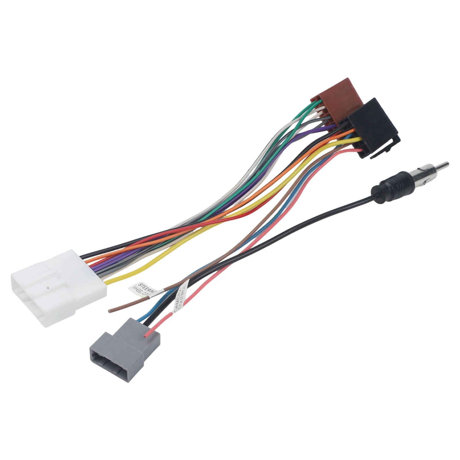 1pc For ISO Line Power Cable For Car Radio-Adapter Non-deformation For Nissan For Car Radio-ISO Connector Power ABS Line-Antenna