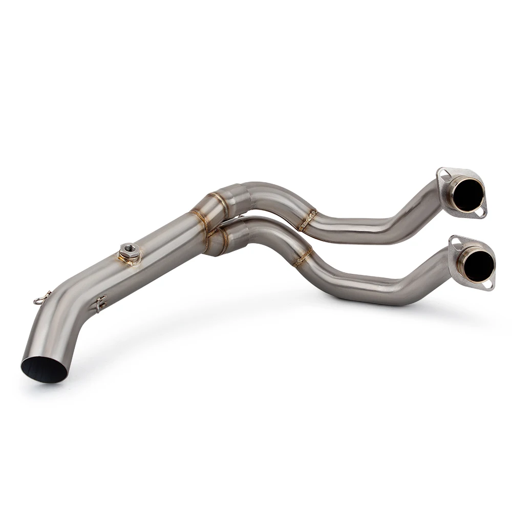 

Выхлопная труба мотоцикла из нержавеющей стали, передняя звено, интерфейс 51 мм, гоночная линия для побега для Kawasaki NINJIA 650 Z650 NINJA Z 650