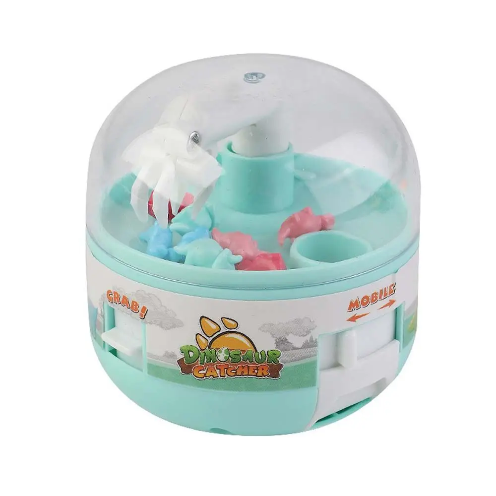 

Hand-eye Coordination Micro Dino Figures Catcher Mini Claw Machine Capsule Capsule Catcher Catch Dinosaur Game