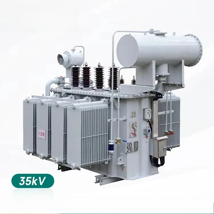 Leistungstransformator 10 kV 35 kV Vertrieb Öl-eingetauchter dreiphasiger Unterstationstransformator