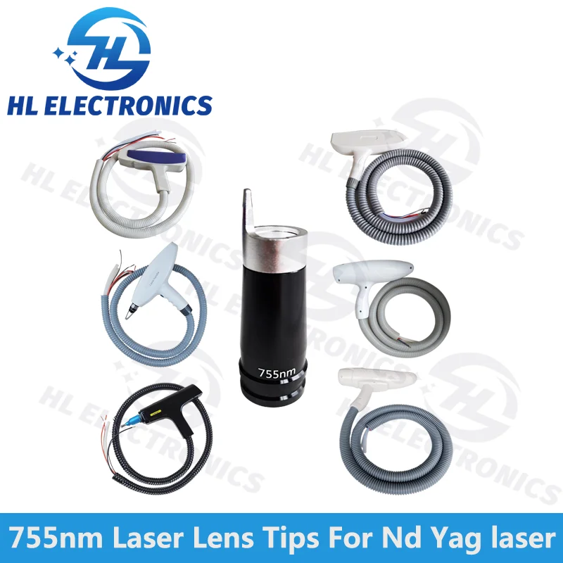 755nm Laser Lens Tips For Nd Yag laser Tattoo Removal