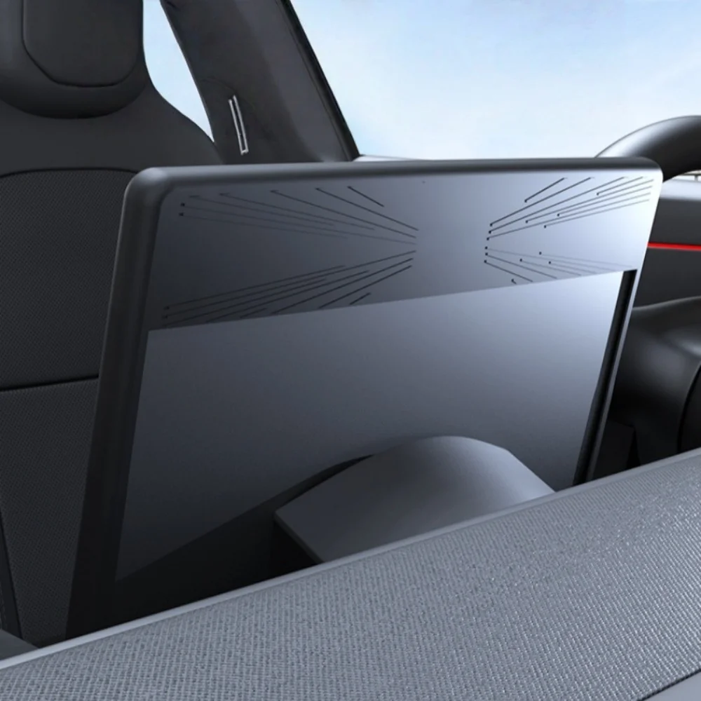 

Silicone Screen Protector Frame For Tesla Model Y Juniper 2025-2026 Model 3 Highland 2024-2026 Screen Edge Protector Cover