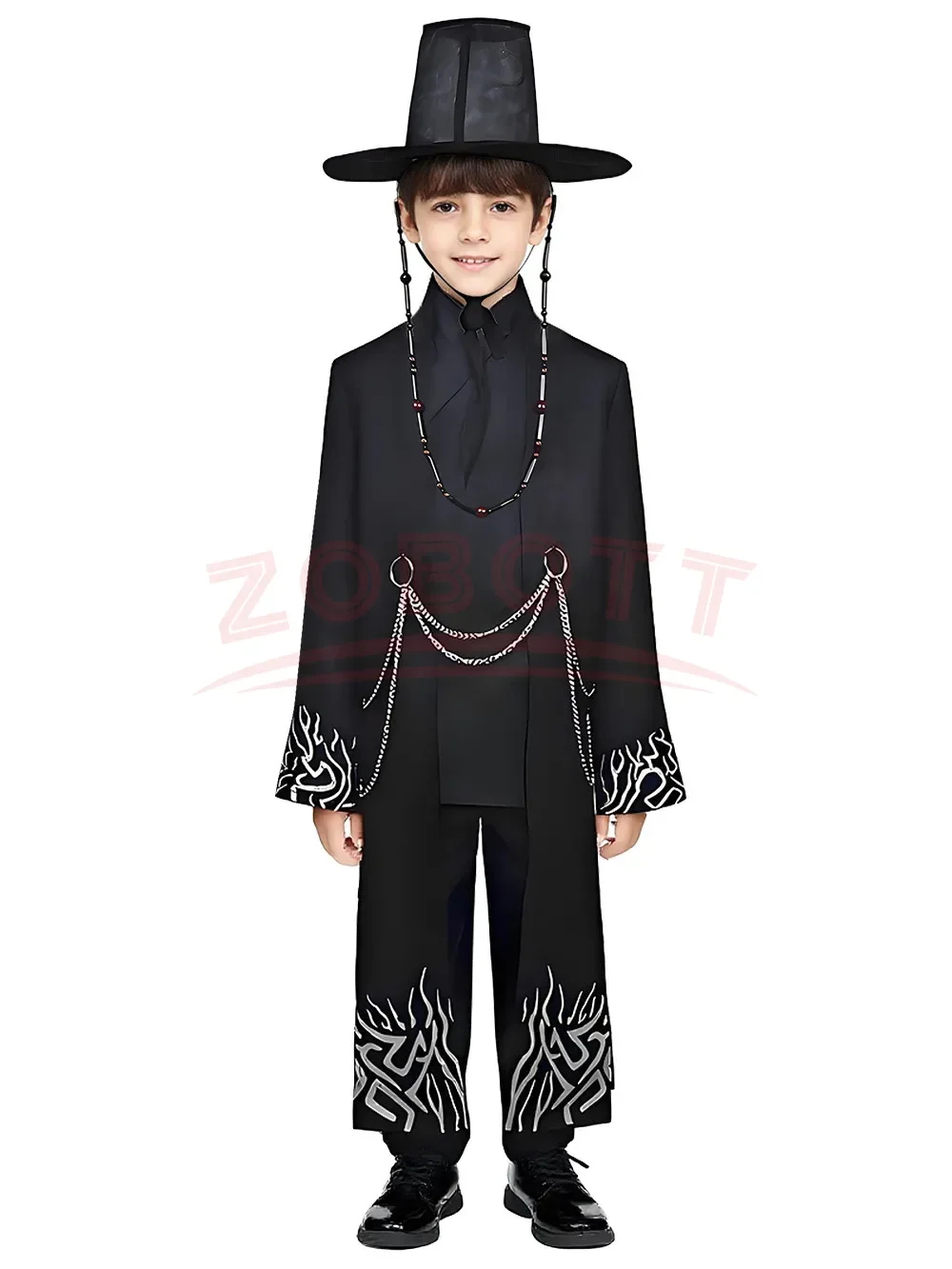 Film Saja Jungen Rollenspiel Requisiten Party Cosplay Set für K-POP Jungen Jinu Halloween Party Cosplay Comic Ausstellung Kostüm Outfit