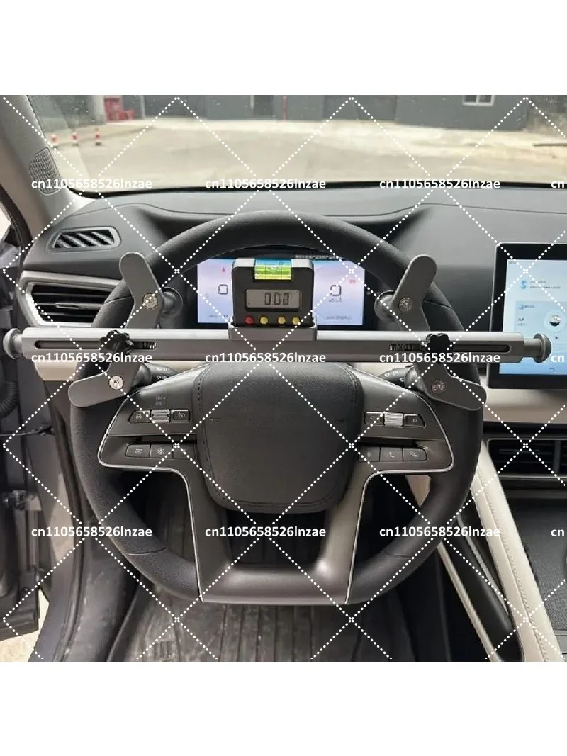 Car 4 Wheel Alignment Tool Electronic Level Steering Wheel Centering Device
