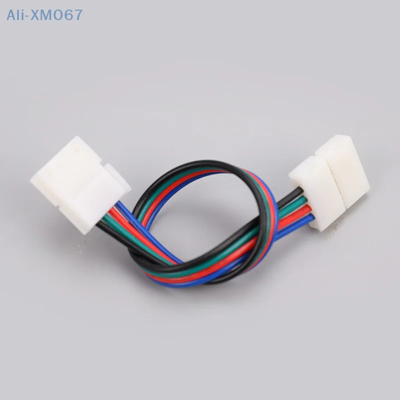 كابل موصل شريط تمديد LED RGB ، مشبك سلكي ، 5 ، 4Pin ، من RGB