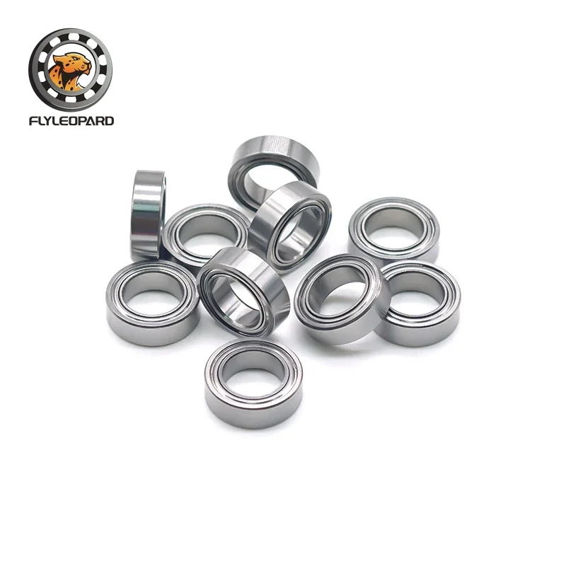 10PCS R1810ZZ 7.938x12.7x3.967 mm Ball Bearing 5/16"x1/2"x5/32" High Precision, Low Noise, for Instruments, Medical Devices