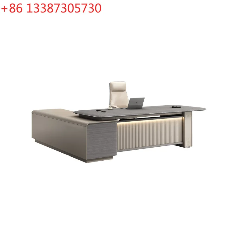 

Simple Modern Light Luxury Senior Sense Leadership Office Chairperson President Ban Tai