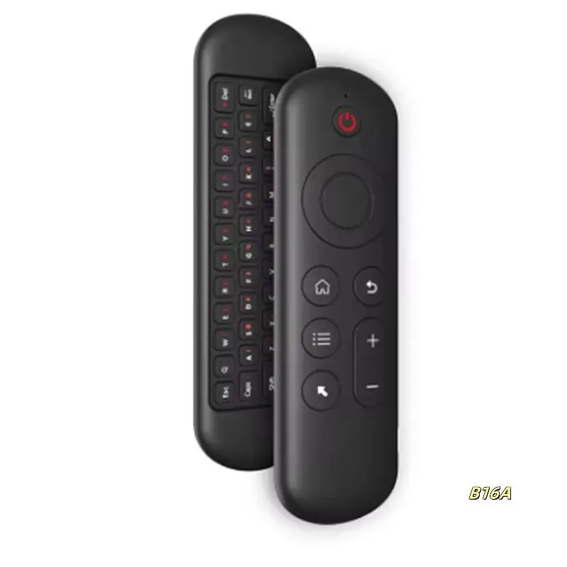Air Mouse Remote Control Giroskop Nirkabel Backlit Mini Keyboard Mode Ganda BT5.2 7 Warna Lampu Latar