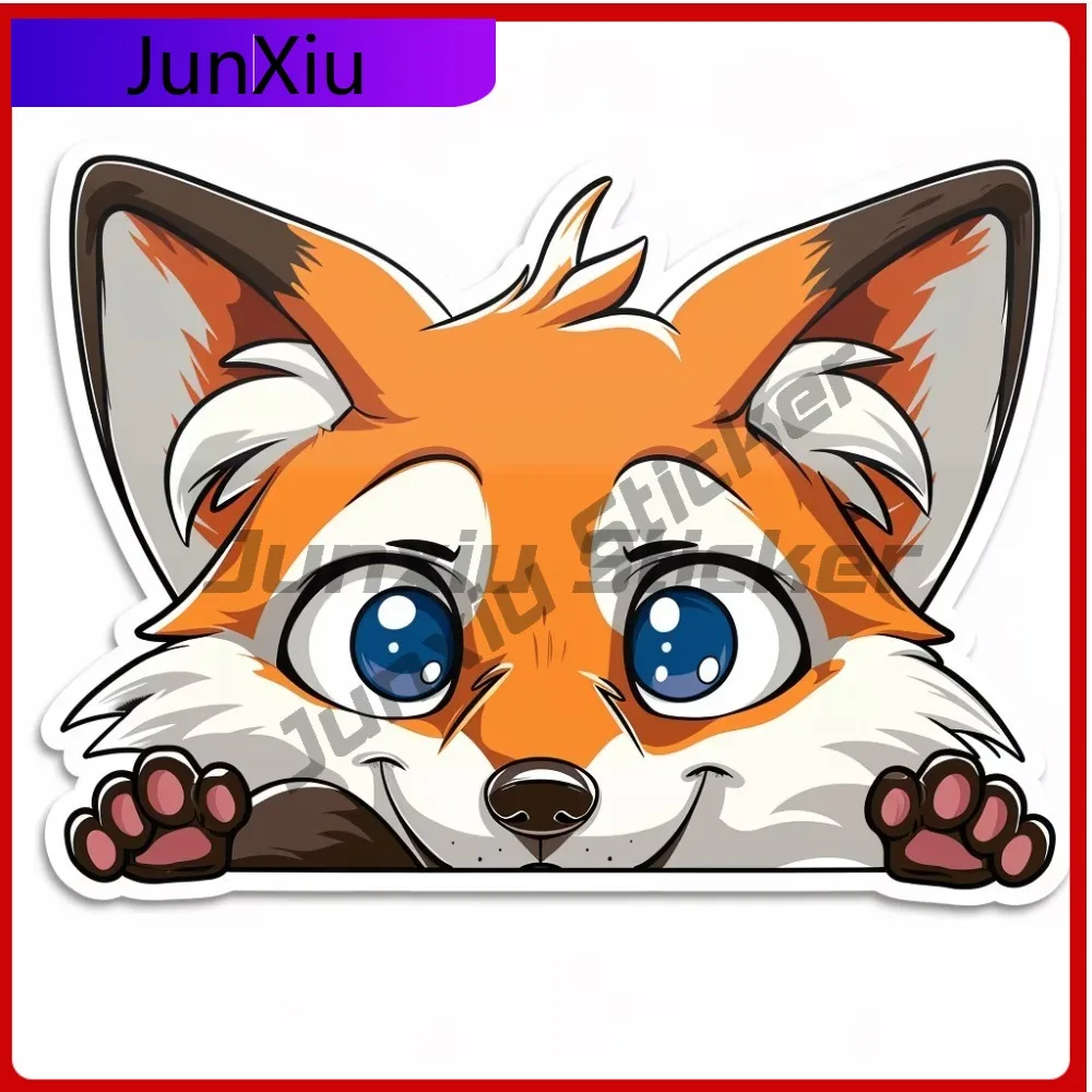

Peeking Adorable Animal Retro Car Laptop Window Bumper Waterproof Vinyl Decal Decoration Retro Trendy Funny Funny