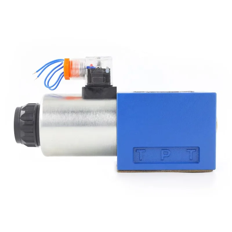 3-Way 2-Position Hydraulic Solenoid Directional Control Valve 12V 24V DC AC Quality Manufacturer Supply 1 Year Warranty