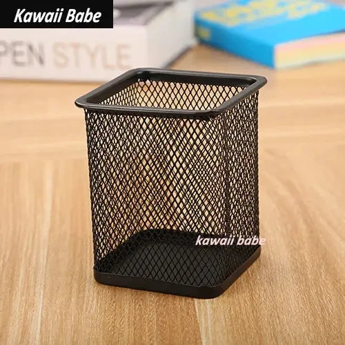 

Office Desk Organizer Pencil Pen Holder Metal Penalty Organizer Mesh Table 9 Grids Design Storage Box Drawer for Neatening Tools