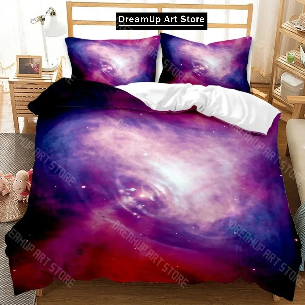 

3D Galaxy Universe Космический пододеяльник Комплект постельного белья из 3 предметов Double Twin Full Queen King Постельное белье для взрослых и детей Пододеяльник