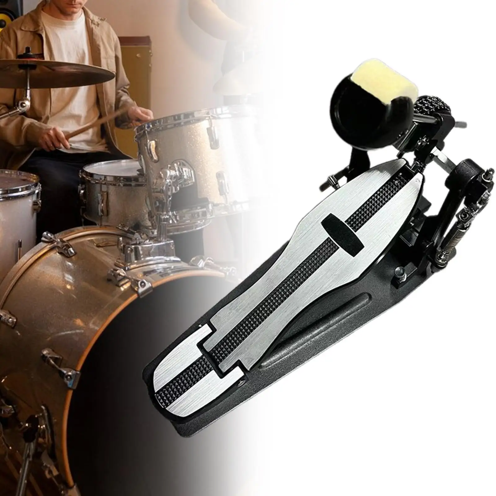 

Bass Drum Pedal Drum Practice Pedal Replacement Percussion Parts Pro Drummers