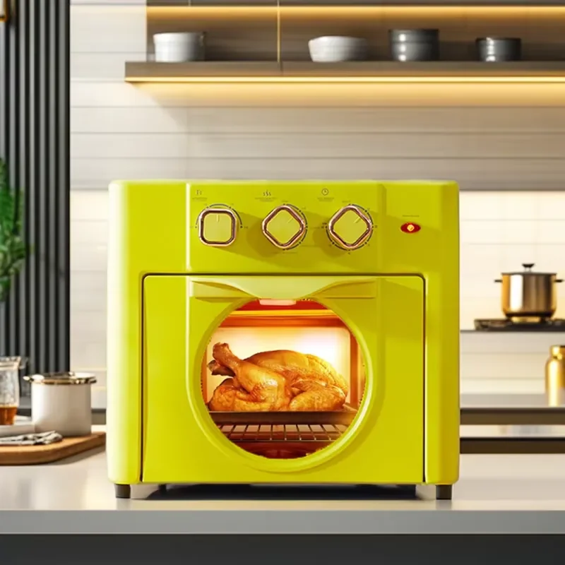 Household 18l air Fryer Ovens extra Large Capacity Multifunctional Cast Iron Deep air Fryer and Oven in One