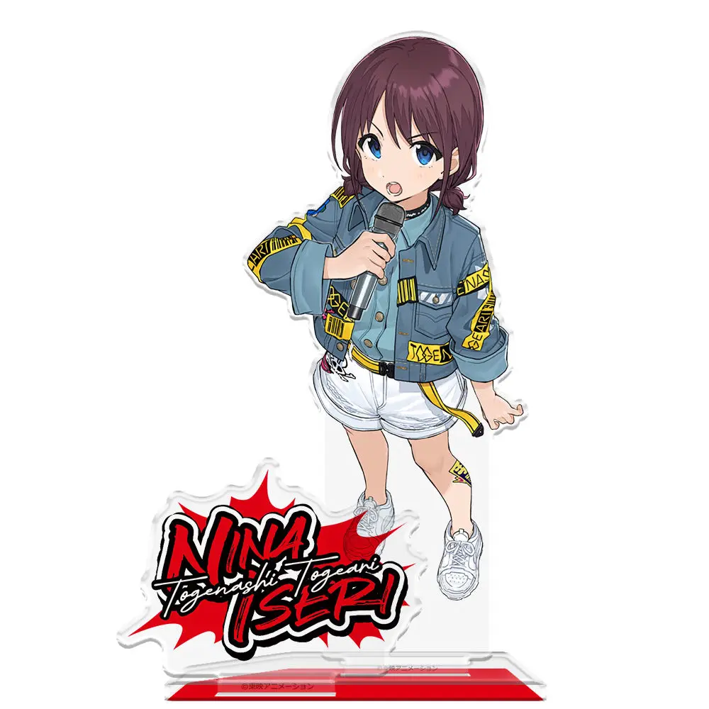 

Japan Azumaker Goods Crying Girl Band Character Double Insert Standing Sign Gbc Peripheral