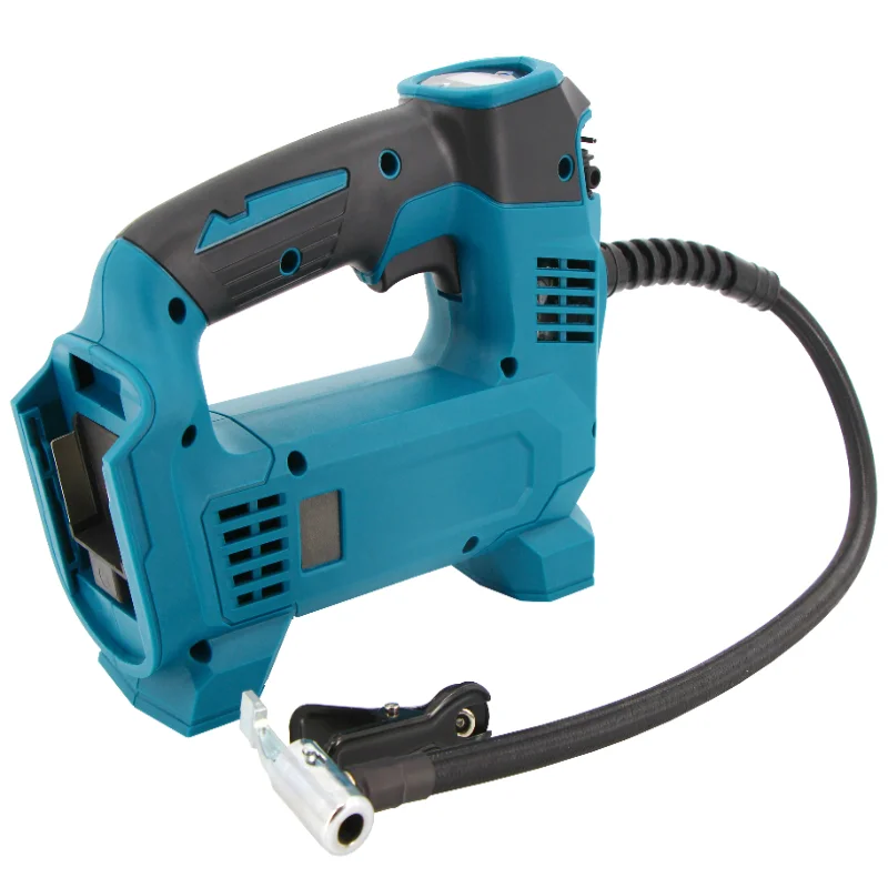 Cordless Car Air Pump Air Compressor for Car, Motorcycle, Bicycle & Outdoor Use，Compatible with Makita 18V Battery