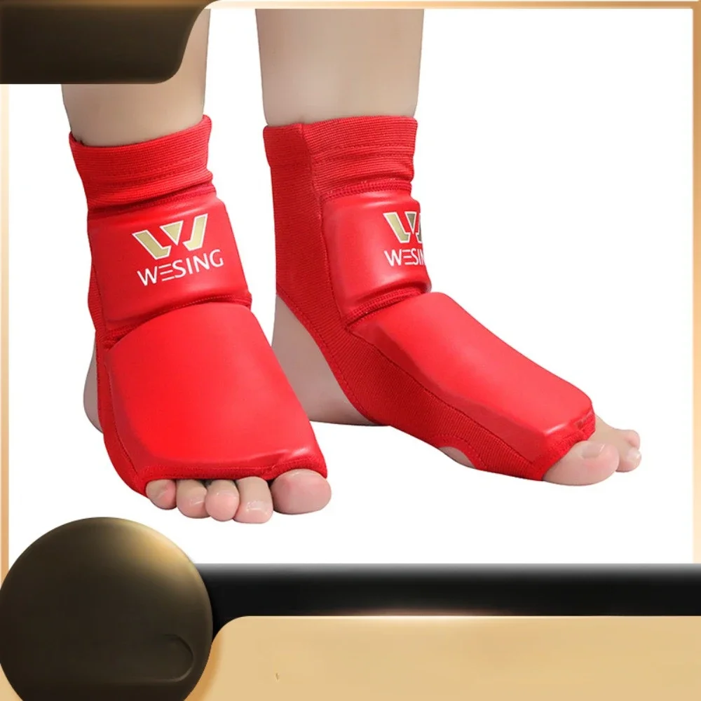 Portable Adult Boxing Taekwondo Training Guard Ankle Protection   Karate Foot Protection Pads Ankle Gloves Light Comfortable New