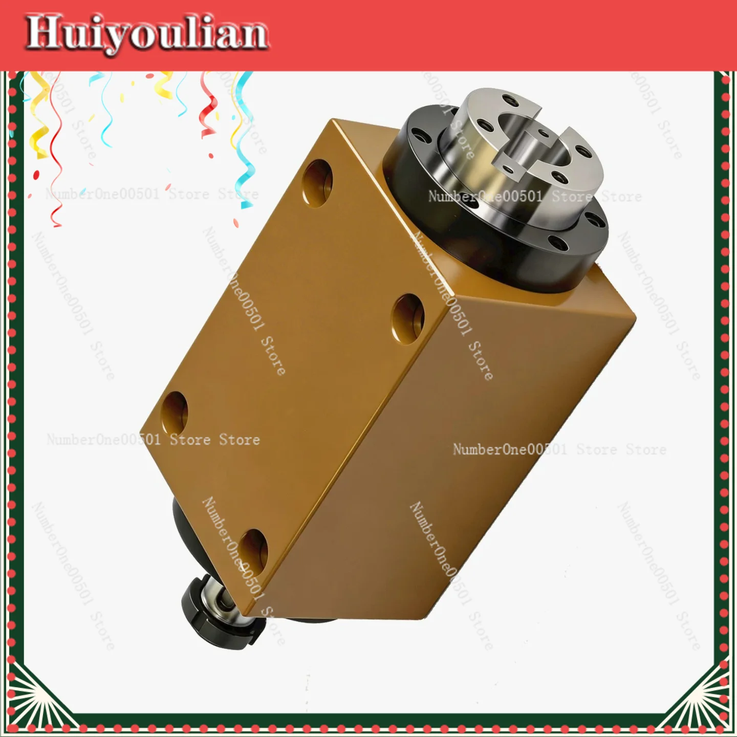 MT3 BT30 High Precision Waterproof Power Spindle for Boring Milling Drilling Tapping Machine Tool Conversion