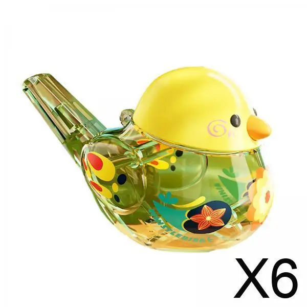 ABS Plastic Cartoon Whistle Water Musical Toy for Children Motor Skills Development Early Learning