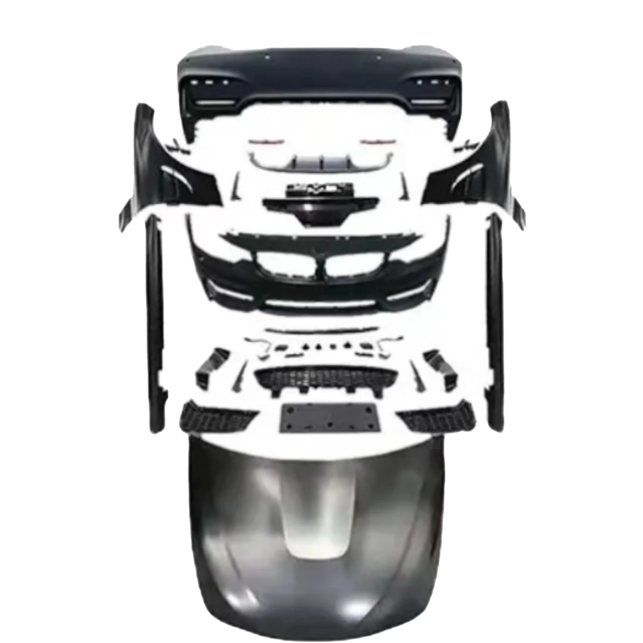 

For BMW 4 Series F32 F33 F36 Upgrade M4 Body Kit Car Bumper Iron Fender Hood Rear Diffuser Side Skirt GTS