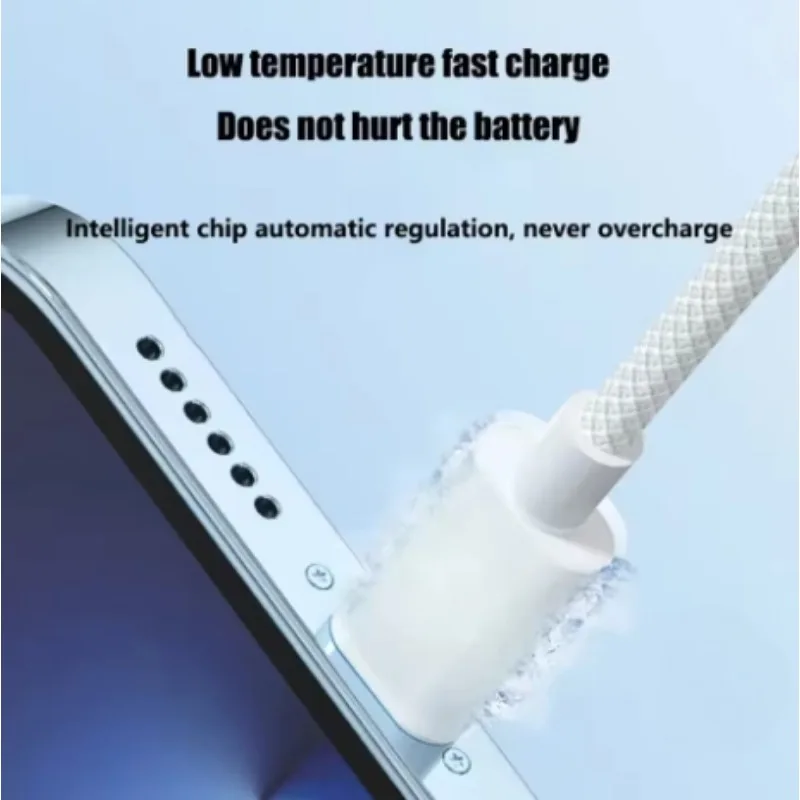 PD 20 واط USB C كابل آيفون 14 13 12 11 برو ماكس Xs 8 زائد باد سلك 3A شحن سريع الحبل نوع C كابل بيانات آيفون #6