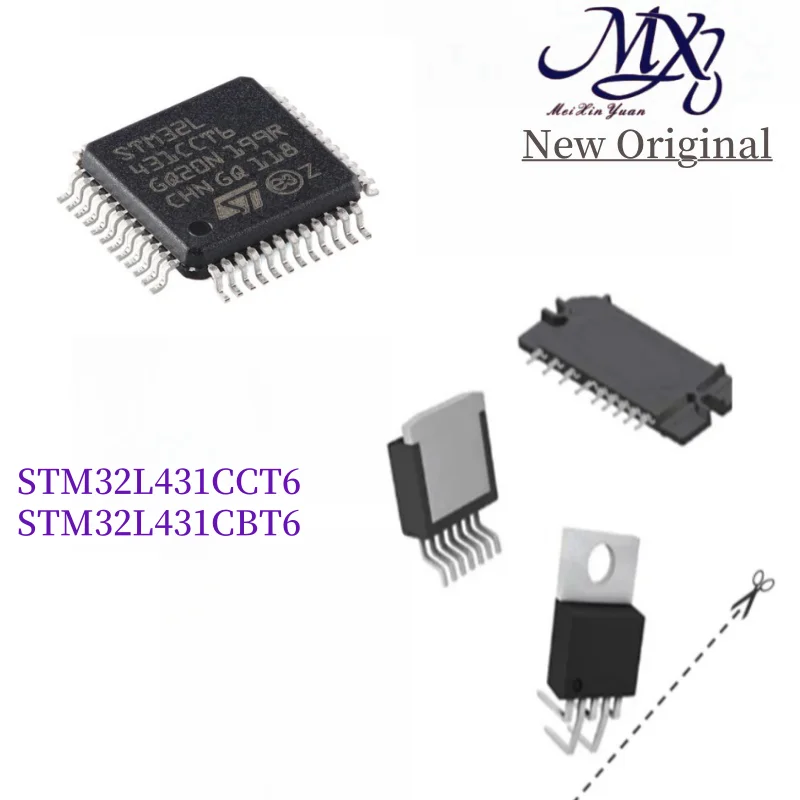 MXY STM32L431CCT6 STM32L431CBT6 LQFP-48 Microcontroller -MCU chip IC new original