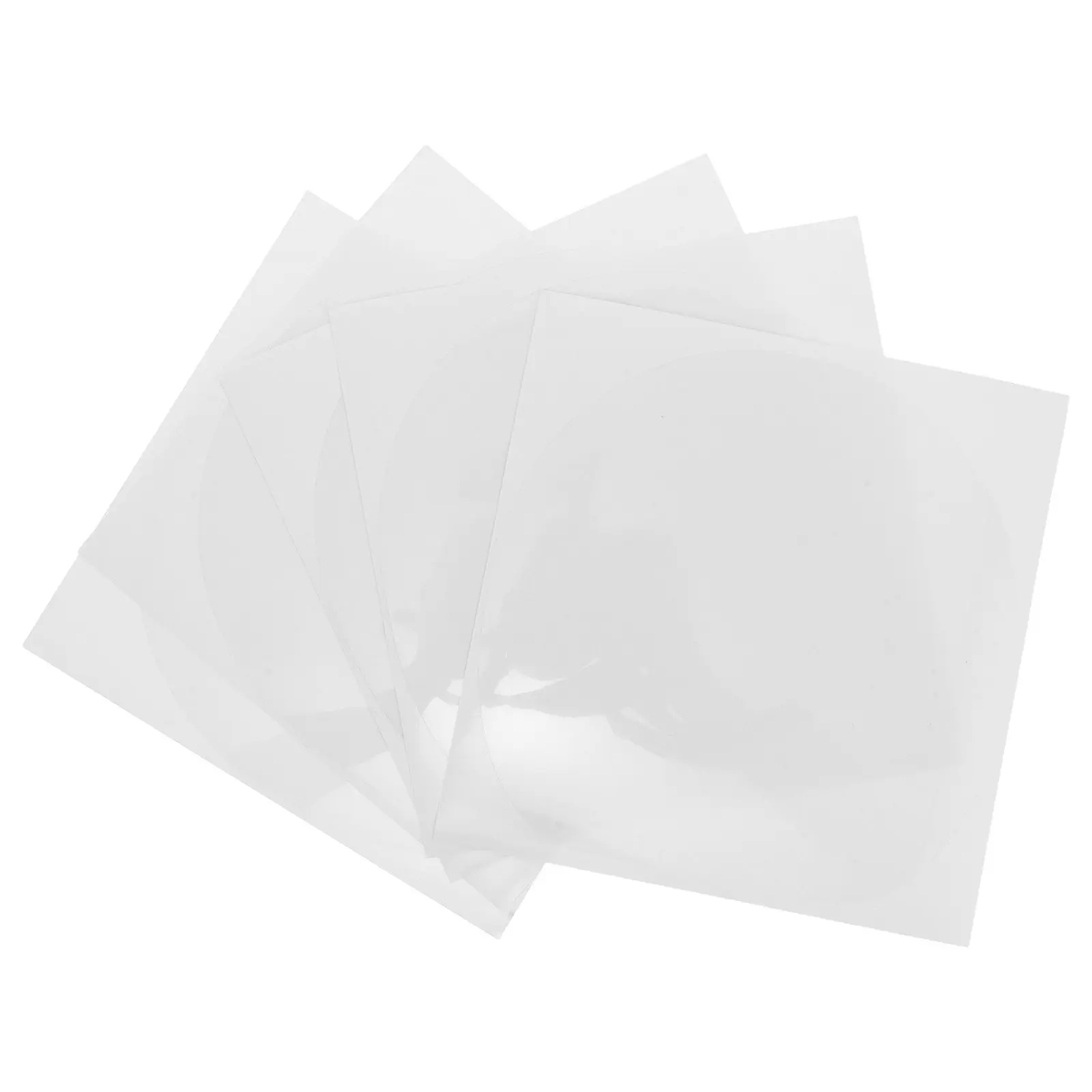 

5Pcs Transparent Table Tennis Racket Protective Film Sticky Adhesive Sheet Paddle Protection Film for Pingpong Racket