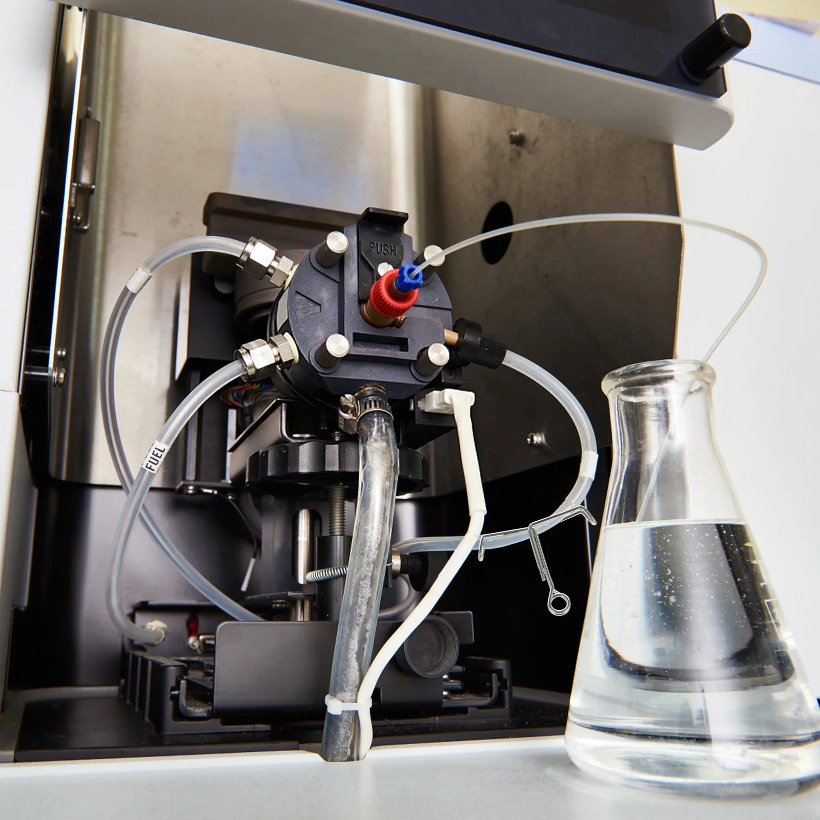 

20Pcs Water Tube Clamp Galvanized Flat Jaw Spring Handle Easy Lock Tubing Clip Hose Clamp for Flow Control Applications