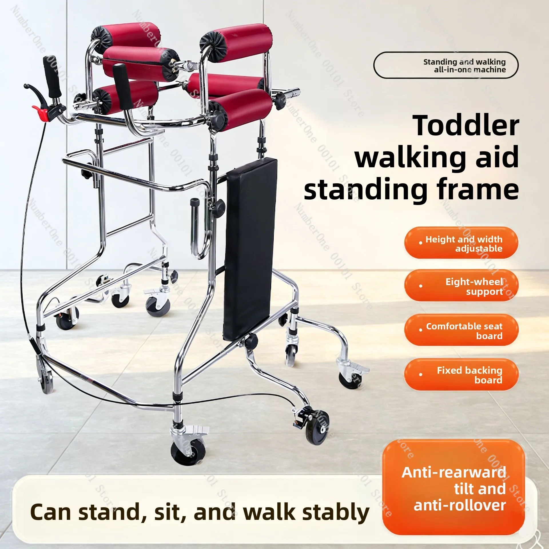 Stroke hemiplegia walker elderly practice walking walker adult walking aid walker