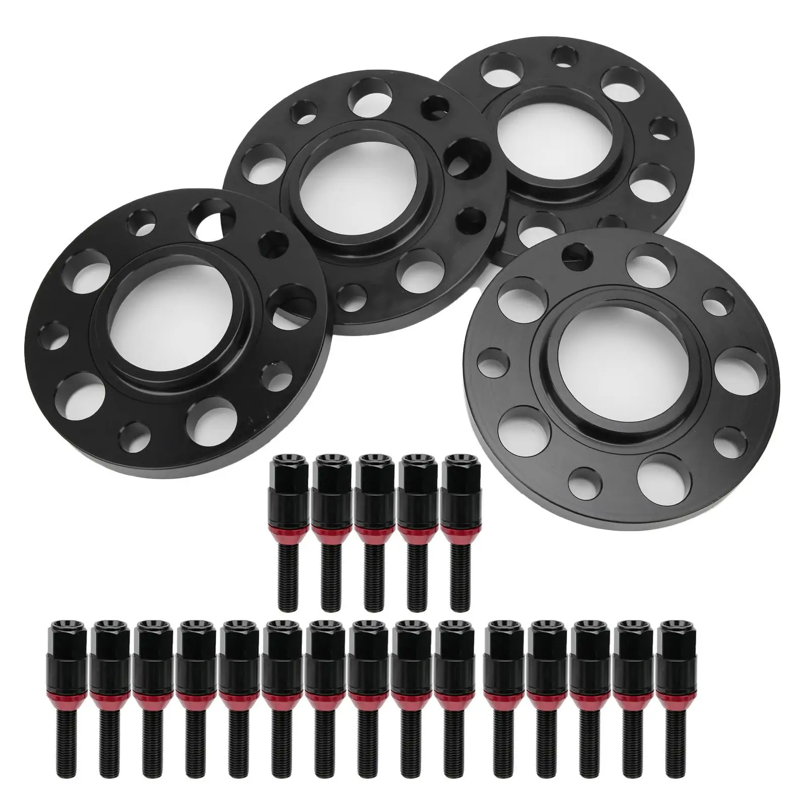 60 for 1 Aluminum Hub Wheel Adapters & Spacers - Heat Treated Anticorrosion for BMW for 1 3 5 6 7 8 Series Vehicles