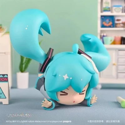 Hatsune Miku Action Figures, Modelo, Luka Megurine, Luka Kagamine, KAITO MEIKO, Caixa cega, Série Hatsune Miku, Original