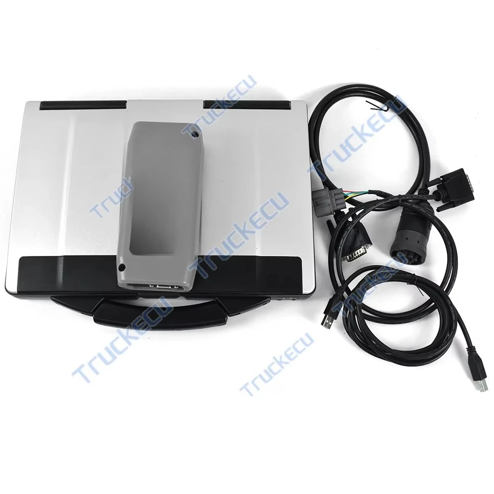CF53 Laptop Diagnostic Tool for JCB Service Master Service Parts Pro SPP Datalink Adapter DLA J1708 for Jcb Excavator Service