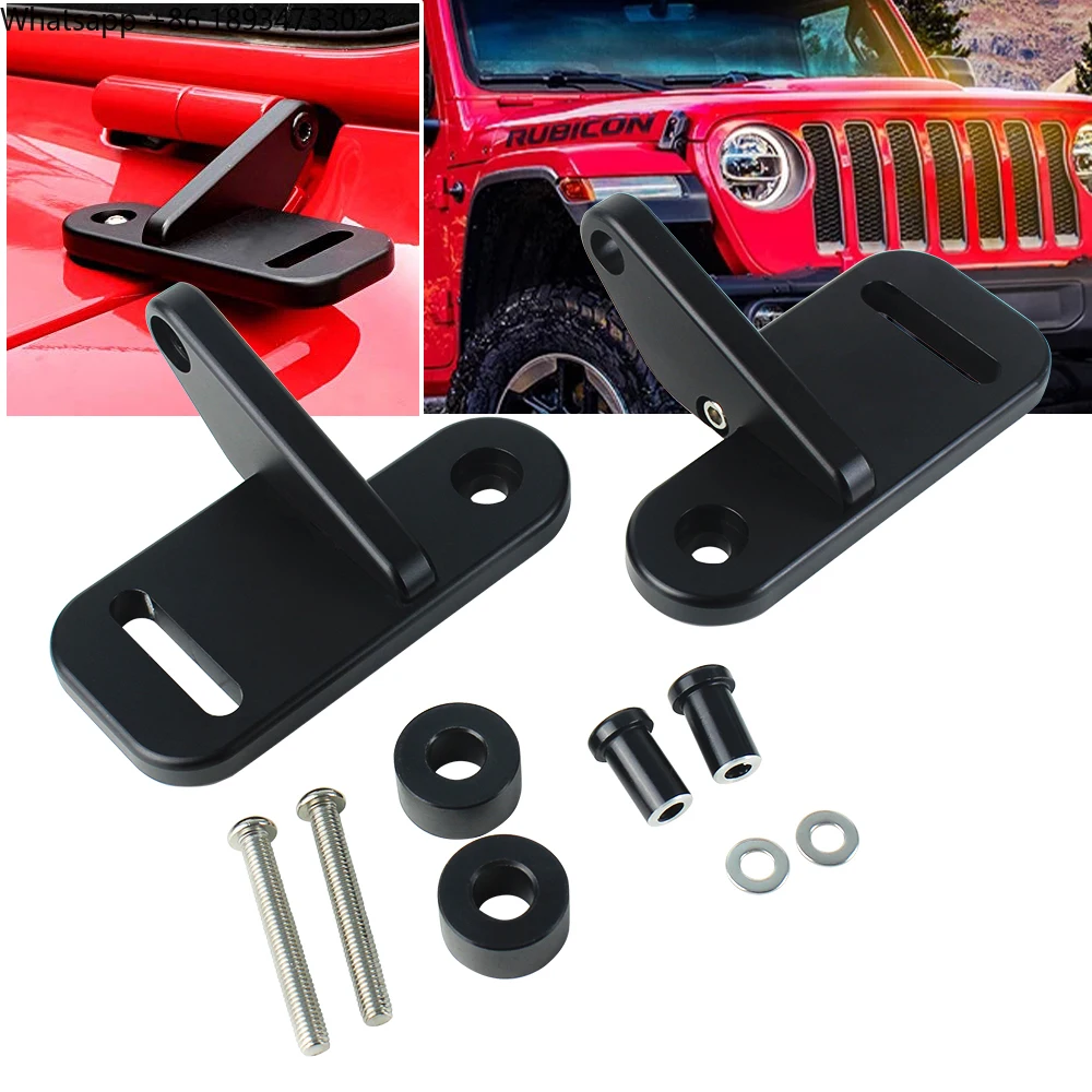 

Windshield A-pillar LED Light Mounting Bracket Light Holder Use for Jeep Wrangler JL 2018-2019 Car Accessories
