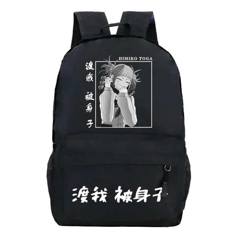 

Himiko Toga My Hero Academia Backpack Kids School Bag Girls Kawaii Bookbag Student Boku No Hero Academia Anime Backpacks Mochila