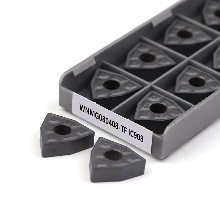 

Твердосплавная режущая пластина WNMG080408 TF IC907 IC908, 10 шт.