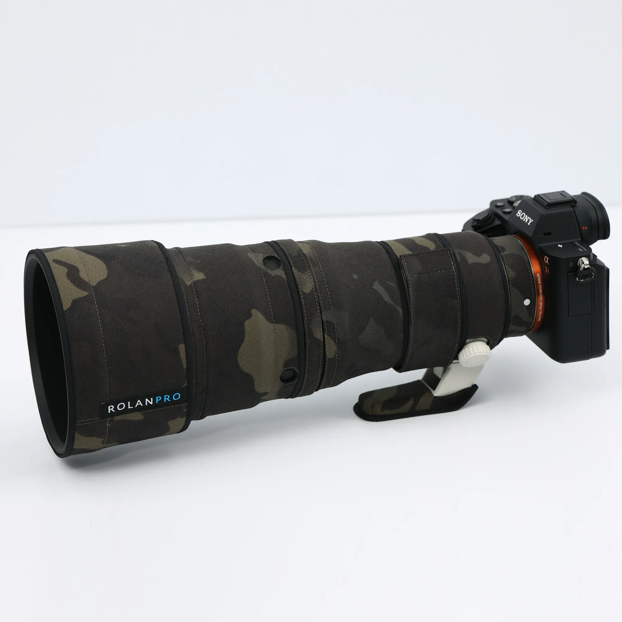 ROLANPRO Wasserdichter Objektivschutz für Sony FE 600mm F6.3 GM OSS Camo Regenschutz Schutzhülle SEL600F63GM Etui 600F6.3GM Stoff – Detail 31