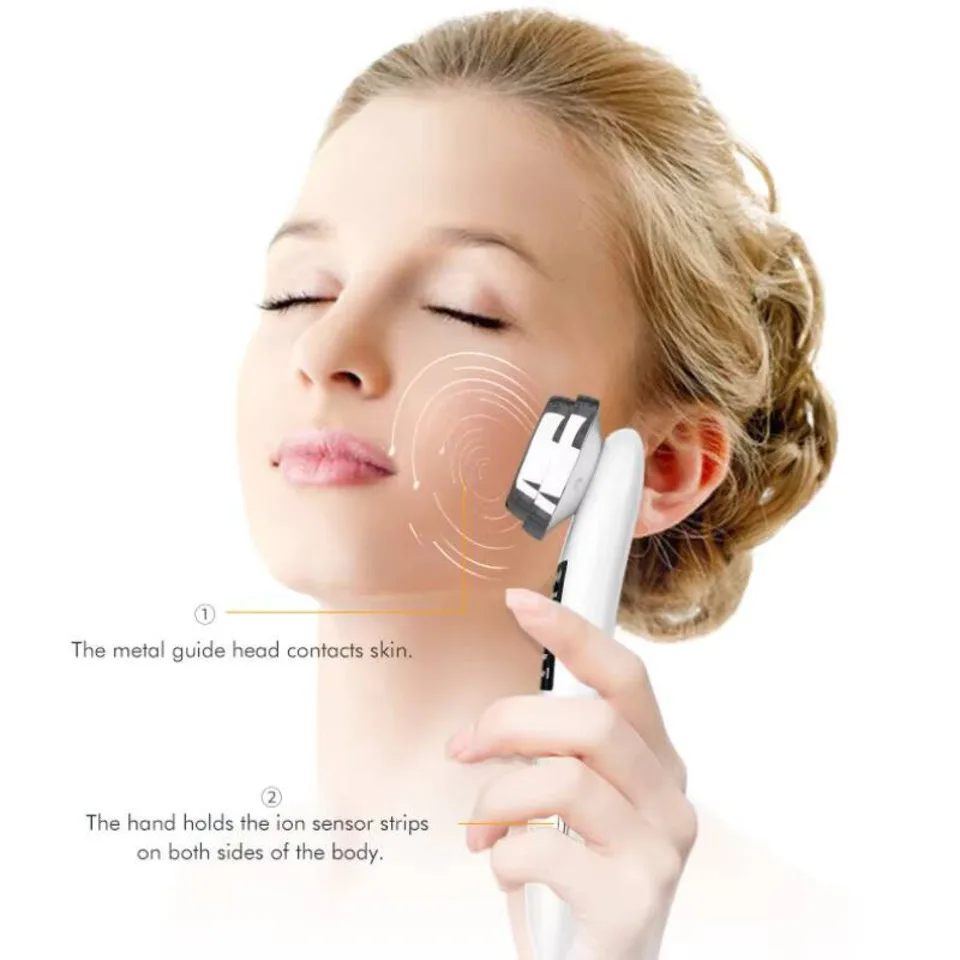 Facial Massager RF Facial Radiofrequency High Frequency Face Lifting Machine EMS Facial Microcurrent Lift Skin Tightening Device