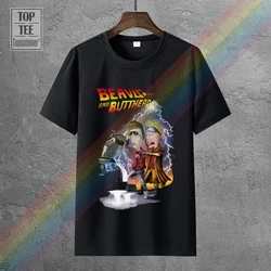 Beavis And Butthead Back To The Future T-Shirt Anime Cool T-Shirts Skull Manga  Grunge Tops Retro Tshirt Horror Funny Tee Shirt