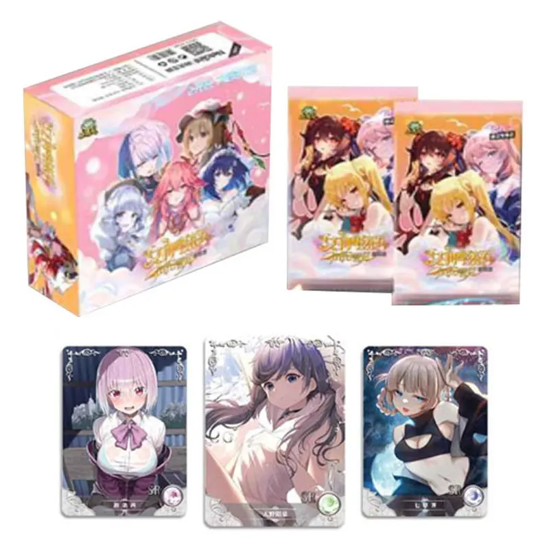 

2023 Newest Goddess Story 2m09 Collection Card Beautiful Cute Anime Waifu Booster Box ACG CCG TCG Doujin Toys And Hobbies Gift